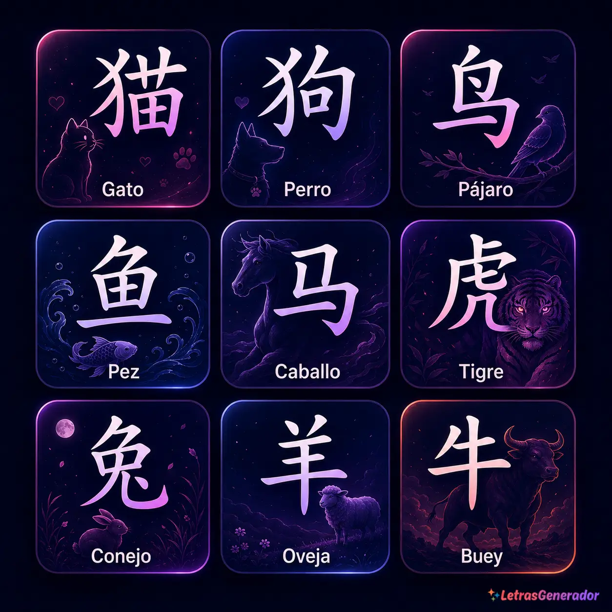 Chinese symbols 4 1